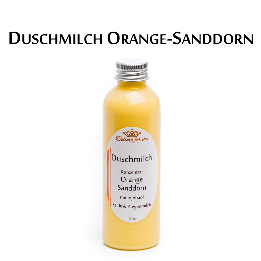 Warenkorbgeschenk Duschmilch Orange-Sanddorn 100ml