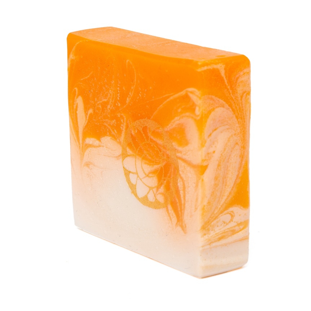 Duschbutter Seife Orangeini (ohne Verpackung)